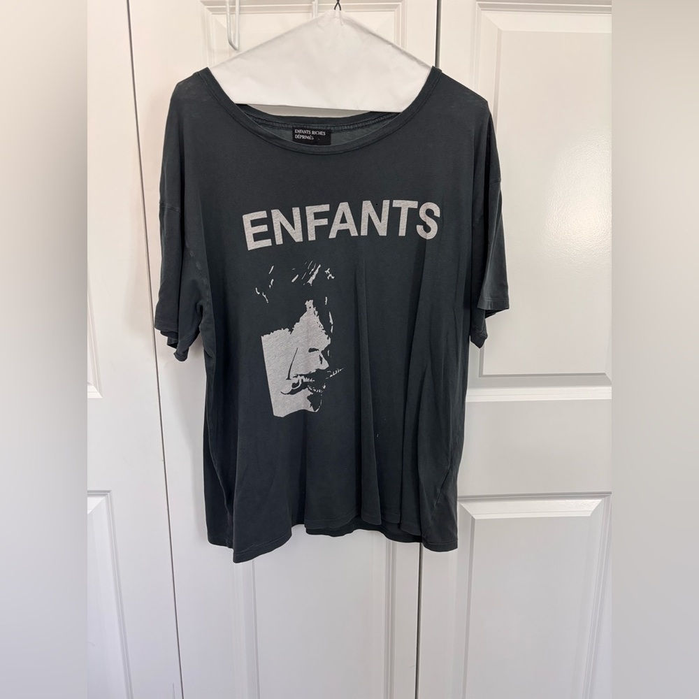 ENFANTS Graphic Short Sleeve Tee - Black